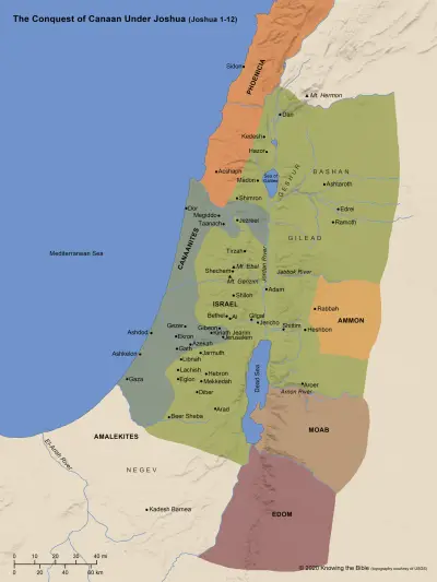 The Conquest of Canaan Under Joshua