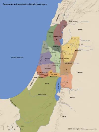 Solomons Administrative Districts