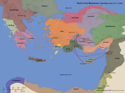 Paul's First Missionary Journey