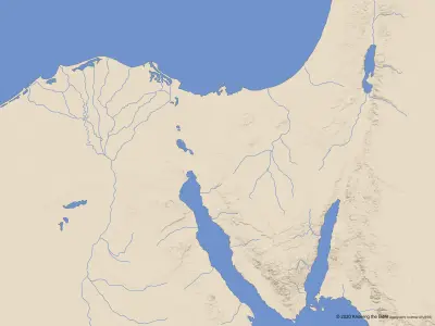 Egypt (Blank Base Map)