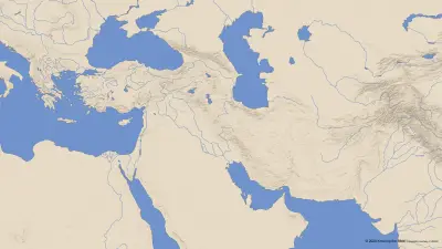 Asia (Blank Base Map)